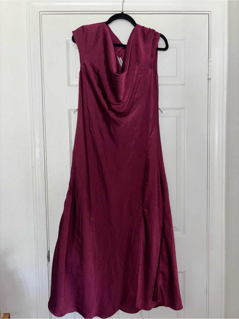 Dress Forum Sleeveless Maxi Dress in Berry Plum - Picture 1 of 7